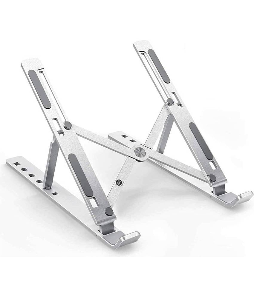 kk crosi Laptop Table For Upto 48.26 cm (19) Silver Laptop Holder