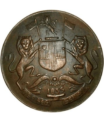 skonline - WATCH STOPPER 1835 ANNA MAGNETIC EFFECT 1 Numismatic Coins