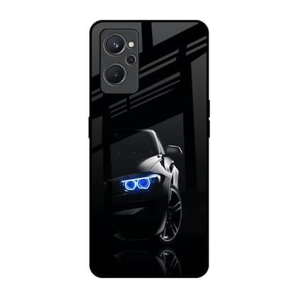 Car In Dark Glass Case for Realme 9i