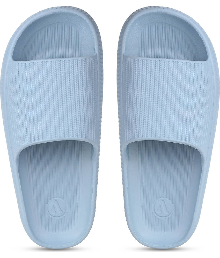 Aqualite Blue Women's Slide Flip Flop
