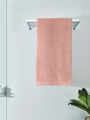DDECOR - Midas Collection 100% Cotton Bomboo    Bath Towel |40 CM X 60 CM| - Pink
