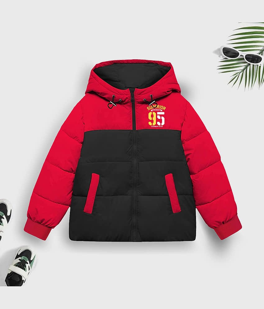 Trampoline Boys Polyester Puffer Jacket ( Multicolor3 , Pack of 1 )