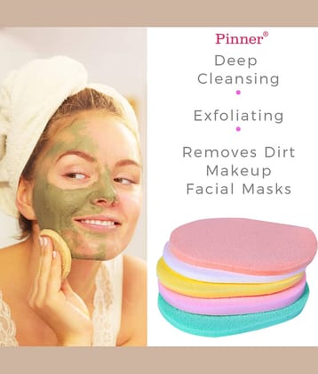 Pinner Multi color Makeup Sponge Set (Pack of 6)