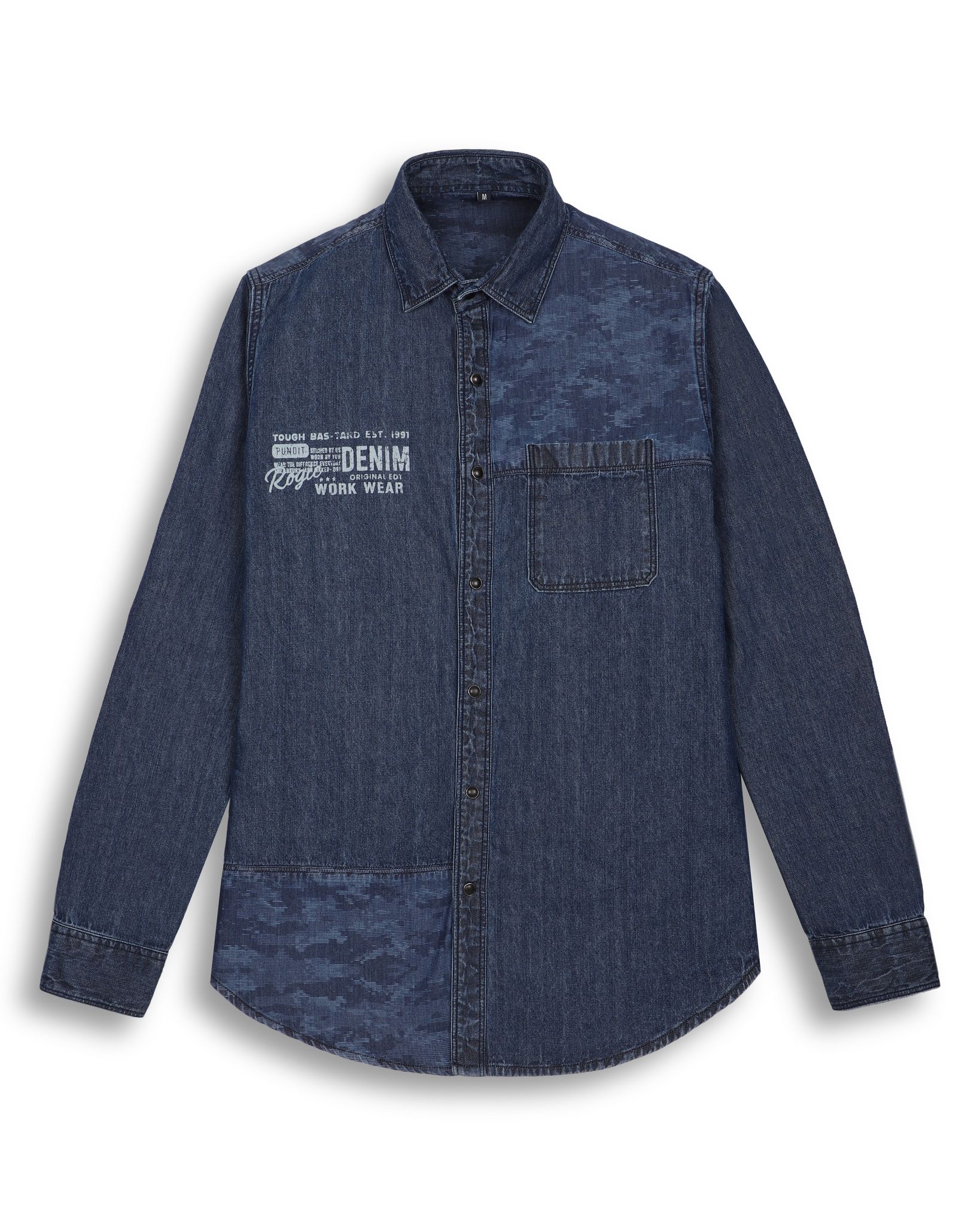 DENIM SHIRT IN ADMIRAL BLUE-M