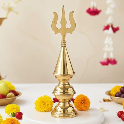Brass Solid Kalash (ZMAS397 C)