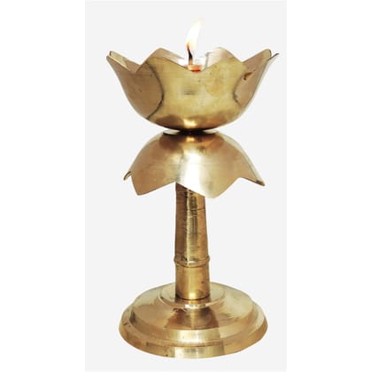 Brass Kamal Stand Deepak No. 5 (FMAS634 F)