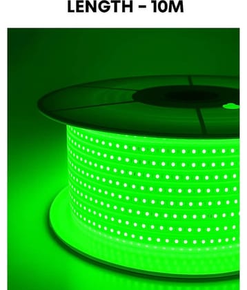 SPARKWORLD Green 10 Mtr LED Strip ( Pack of 1 )