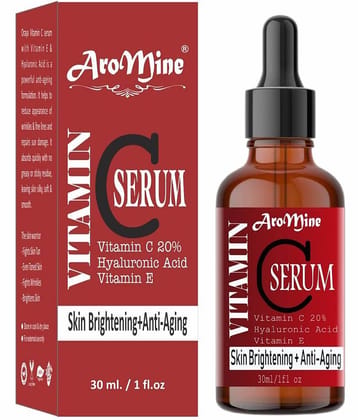 Aromine Vitamin C Face Serum for Skin Brightening (Pack of 2) -30ML each