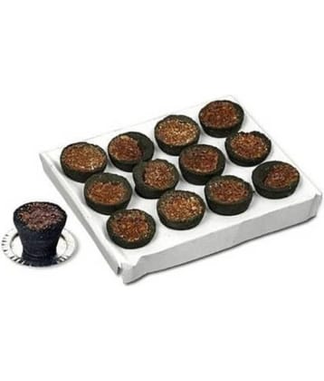 Pure Guggal Sambrani Cups box for everyday use || guggul dhoop cups || sambrani dhoop cups || gugal dhoop cups || Sambrani cups loban, dhoop cone (Pack of 12)