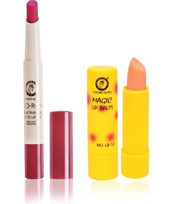 Colors Queen Waterproof & long lasting Creme Lipstick Pink 2.1 g