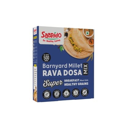 Saapido Barnyard Millet Rava Dosa Mix 500 Gms