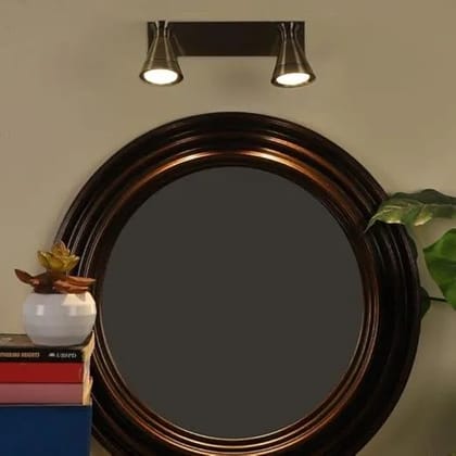 ELIANTE Malignant Antique Gold Iron Picture Light - Mirror Light - Lx-41134-12W - | 3 Years Warranty | Free - LED LAMP