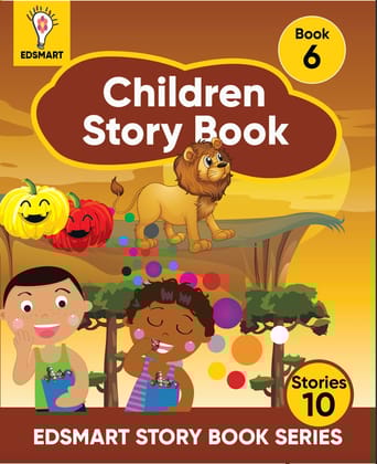 Edsmart Children Story Book 6 for 3-6 years old [32 pages], 10 kids stories with attractive pictures| kids stories on good deeds, golden words, nature, Panchatantra stories , Tenali rama and more [Paperback] [Jan 01, 2023] Edsmart Edu Services Pvt Ltd