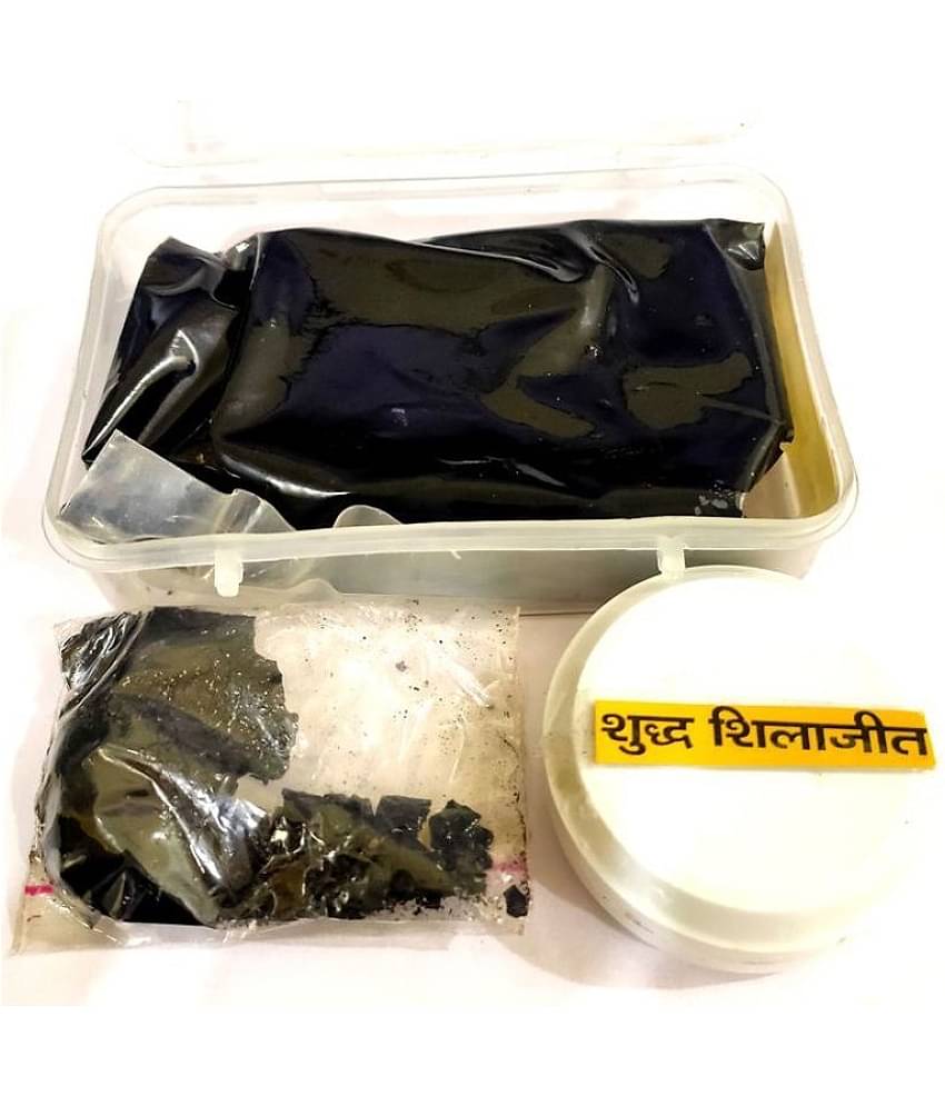 Nutrixia Food Shudh Shilajit Original Raw Herbs 10 gm