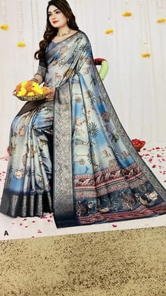 Exquisite Silk Cotton Saree Grace and Comfort United