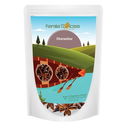 Kerala Spices 100% Natural Star Anise 1kg Whole Spices Chakri Phool Khada Masala For Cooking