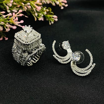 Maharani Ring With Free Earrings