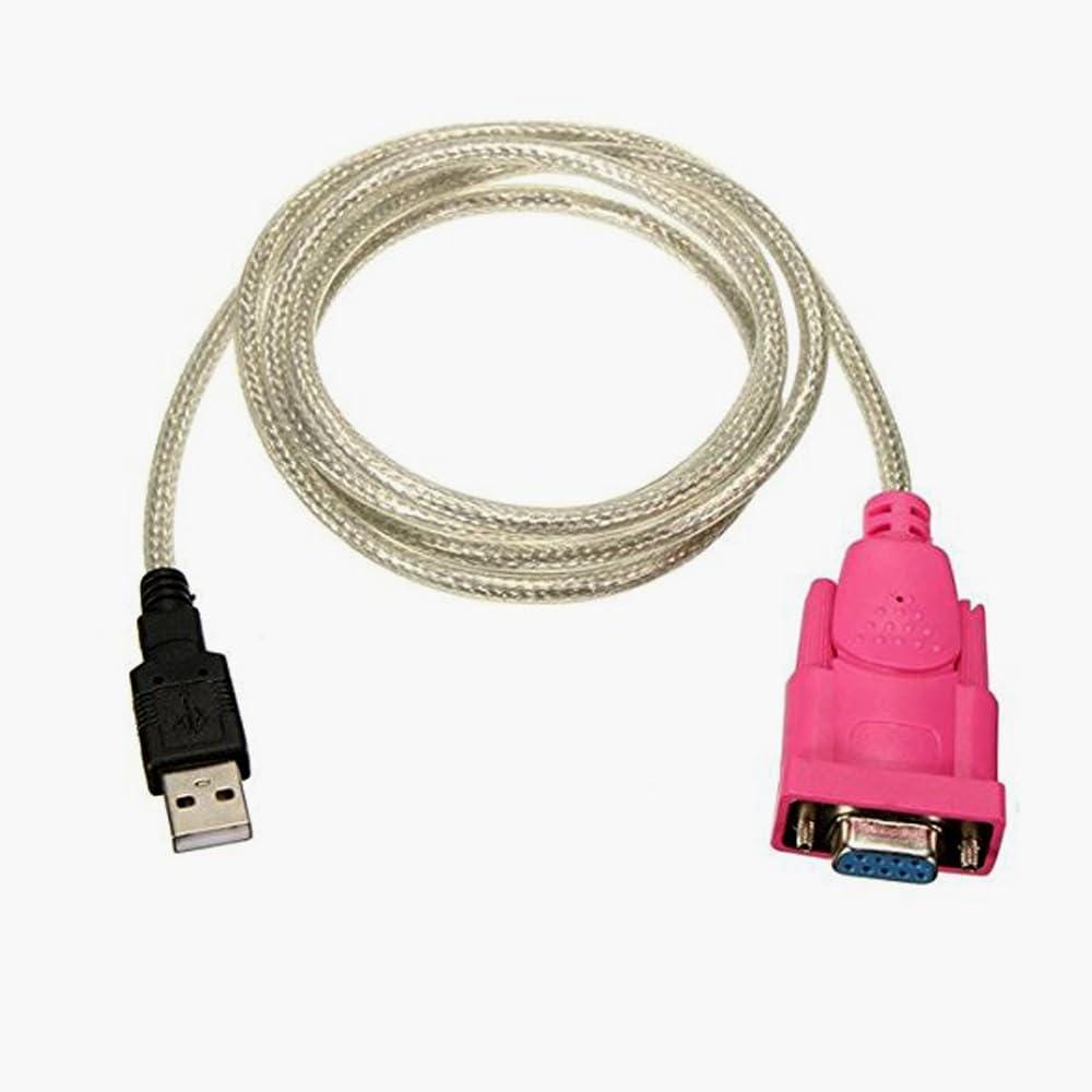 USB To Serial DB9 Male (9 Pin) RS232 Cable Adapter, Converter