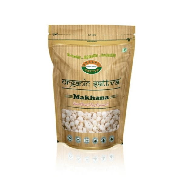 POPPED RAW MAKHANA BUY 1 GET 1 FREE(2*250G)=500G - 500 gm