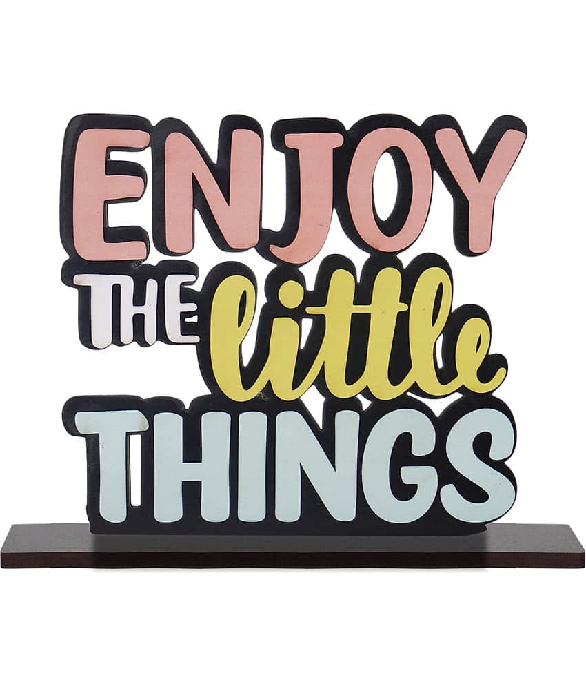 Motivational showpiece for home decoration wall shelf decor gift study table office desk decorative item