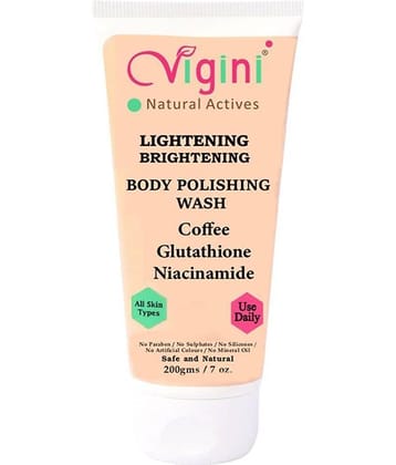 Vigini - Exfoliating Face Wash + Scrub For All Skin Type ( Pack of 1 )