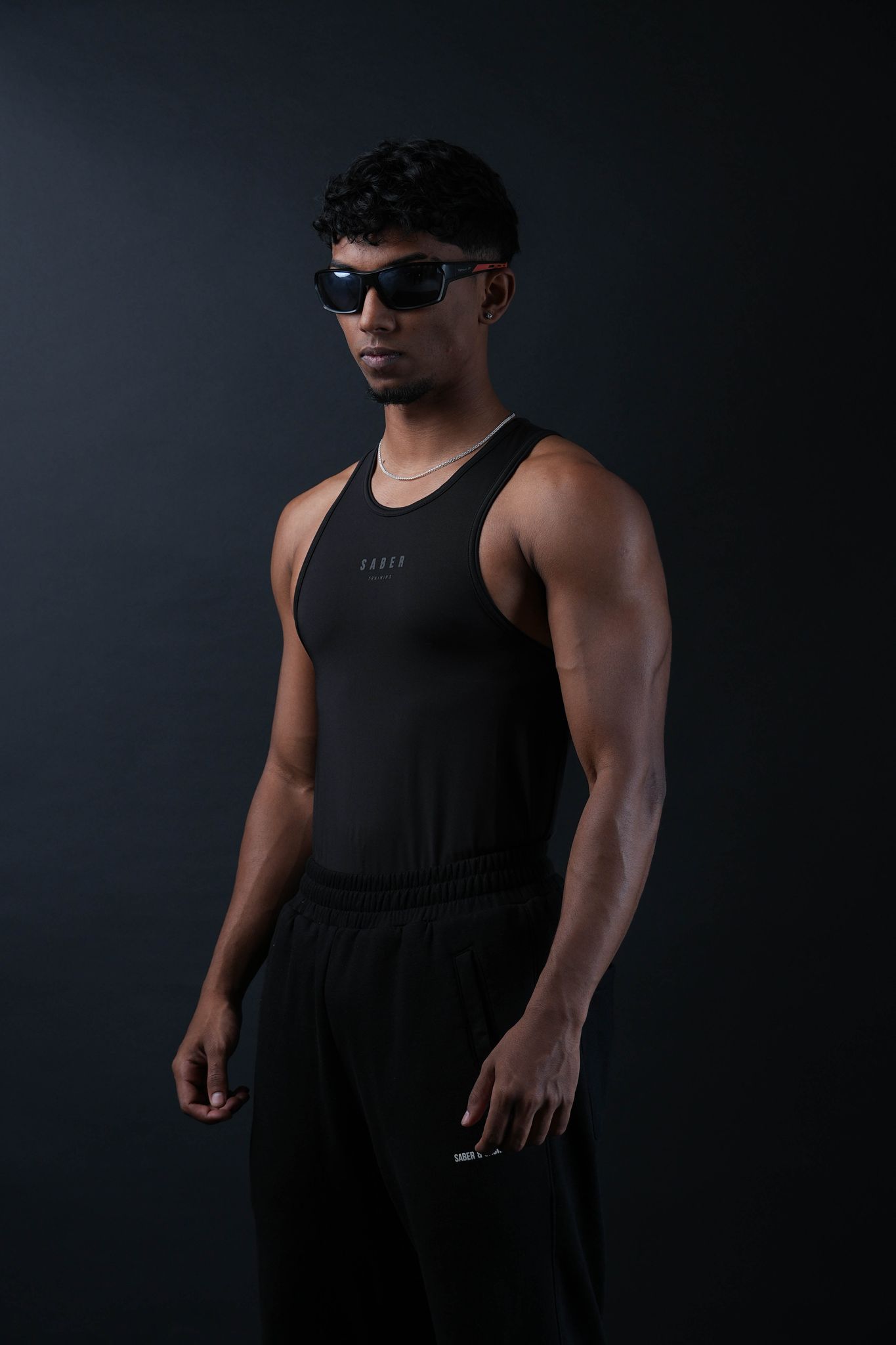 Saber Training Muscle Tank [Black]-XS
