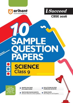 ARIHANT SAMPLE QUESTION PAPER SCIENCE CLASS 9 FOR 2026 EXAMINATIONS -aspsci9 [Paperback] [Oct 30, 2024] arihant