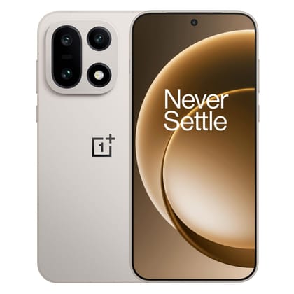 OnePlus 15 | 12GB+256GB | Sand Storm | India's First Snapdragon 8 Elite Gen 5 | 7300mAh Battery | Personalised AI | Game-Changing 165Hz Display | Triple 50MP Camera with 4K 120fps Dolby Vision