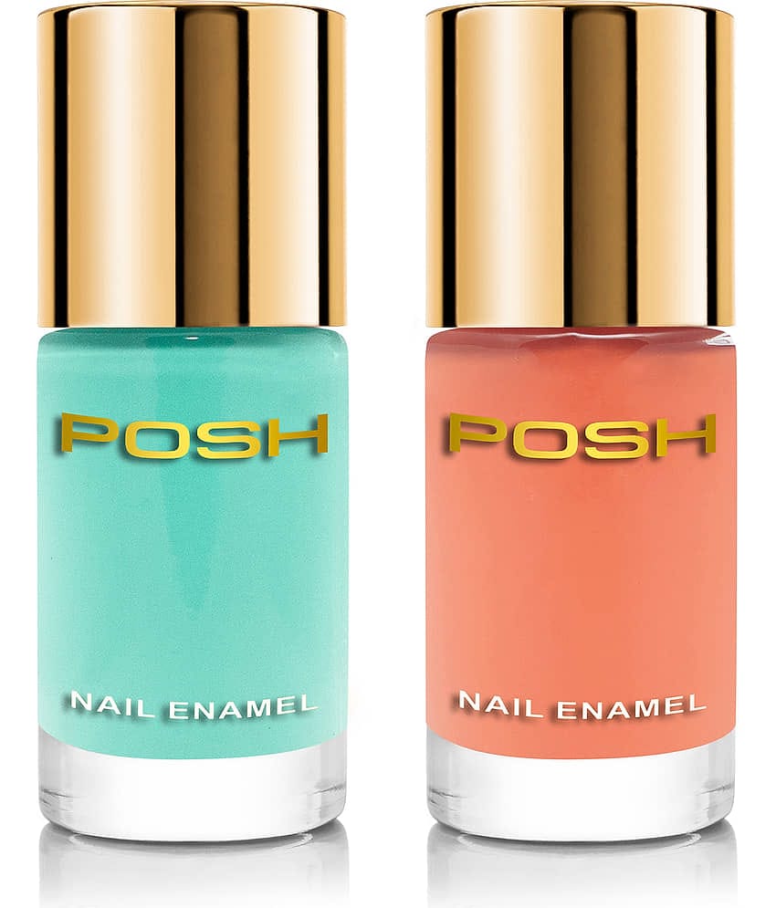 Posh Nail Polish Multi Glossy Pack of 2 9 mL