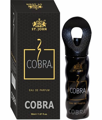ST.JOHN Cobra Perfume 50ml, Long Lasting Perfume For Men - Pack of 1