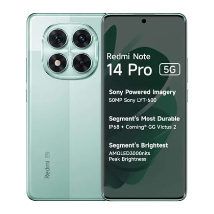 Redmi Note 14 Pro 5G 8GB 256GB Ivy Green