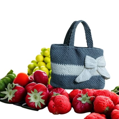 Stylish Handmade Crochet Tote Bag - Eco-Friendly & Durable Stylish Handmade Crochet Tote Bag - Eco-Friendly & Durable