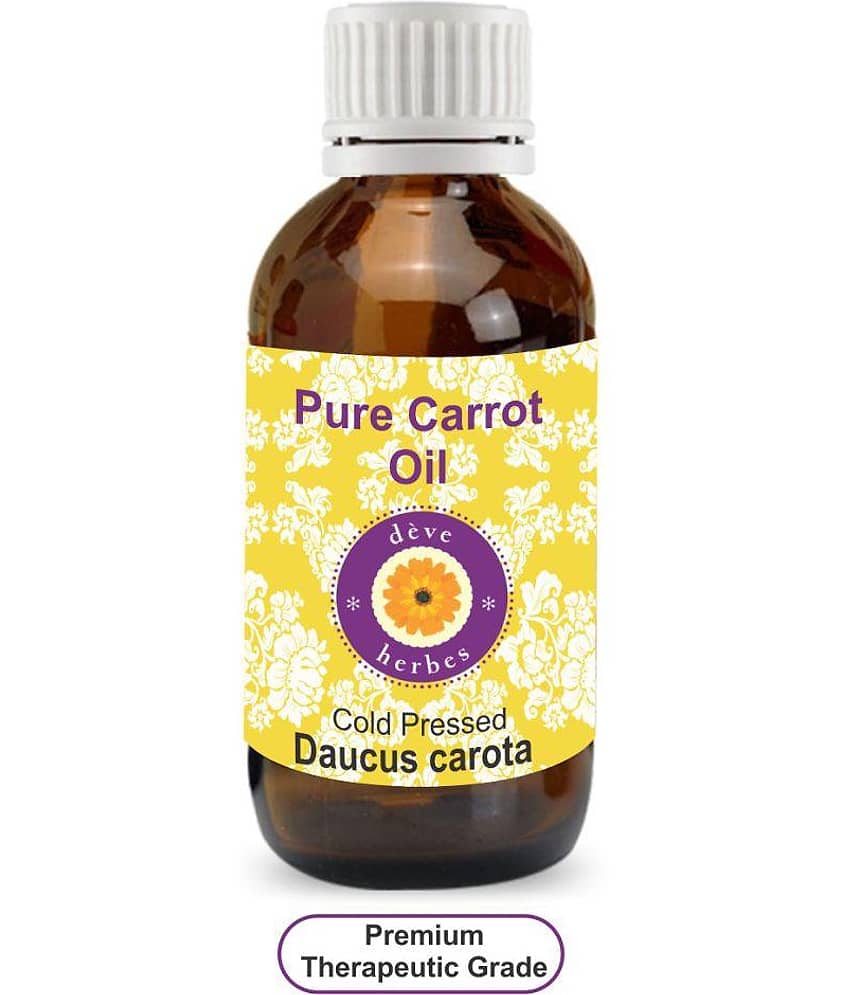 Deve Herbes Pure Carrot (Daucus carota) Carrier Oil 30 ml