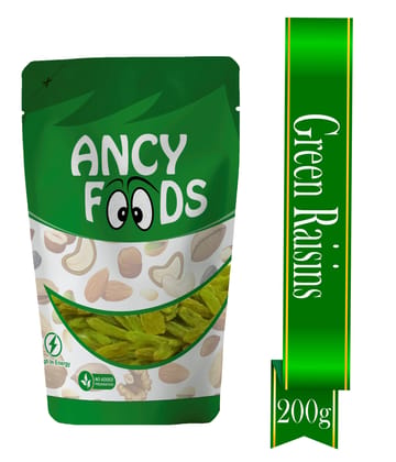 Ancy Kishmish (Green Raisins) 200 Grams - Hari Darakh | Green Raisns Nutrient-Rich Superfood for Energy |Hari Kishmish Rich Source of Potassium & Dietry Fiber – This seedless Kishmish is the 