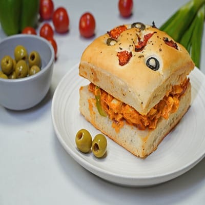 Paneer Tikka Sandwich