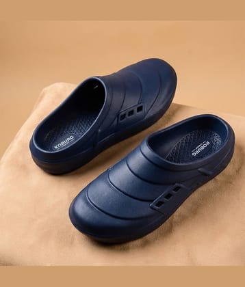 koburg - Blue Men's Clogs