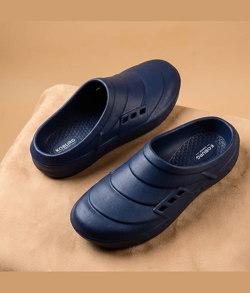 koburg - Blue Men's Clogs