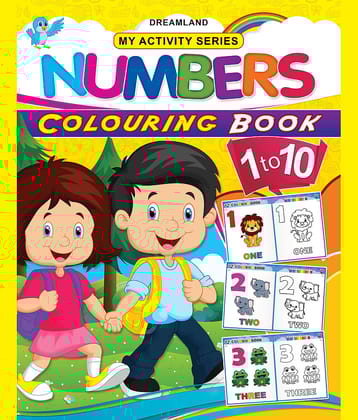 My Activity- Numbers Colouring Book - Interactive & Activity  Book