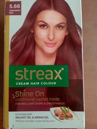 Streax cream hair colour
