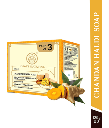 khadi natural Antibacterial Soap for All Skin Type ( Pack of 3 )