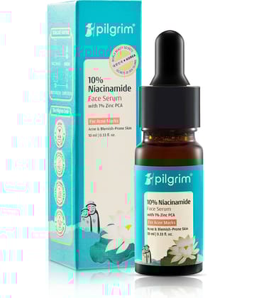 PILGRIM 10% Niacinamide Face Serum with 1% Zinc PCA, 10ml