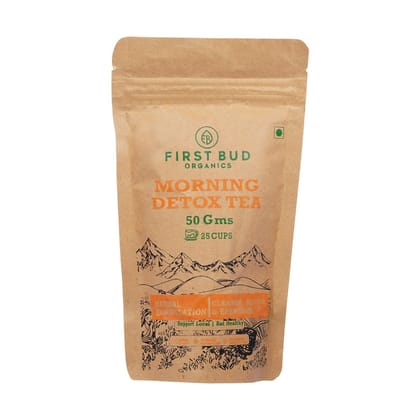 First Bud Organics Ultimate Detox Tea Combo - Morning