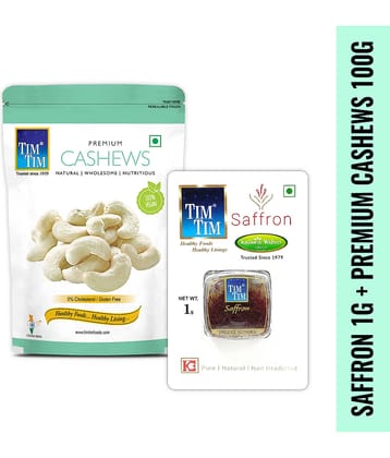 Saffron 1G + Premium Cashews 200G