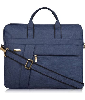Lorem - Blue Solid Messenger Bag