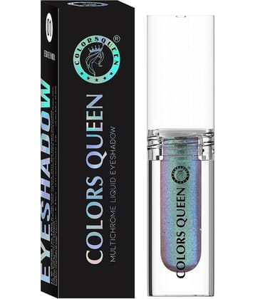 Colors Queen Multichrome Liquid Eyeshadow with Metallic Finish 2g, Under Water Haze (Shade - 12)