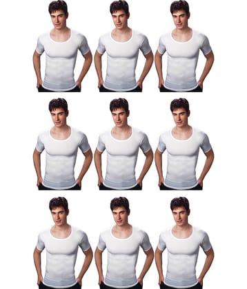 Rupa Jon White Half Sleeve Vests