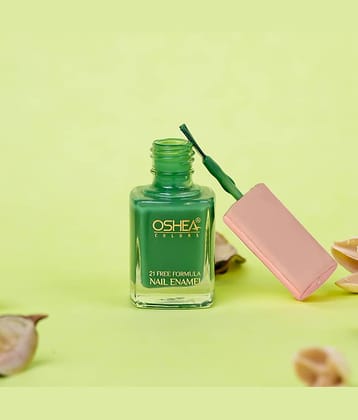 OSHEA Herbals Green Matte Nail Polish 10 ( Pack of 1 )