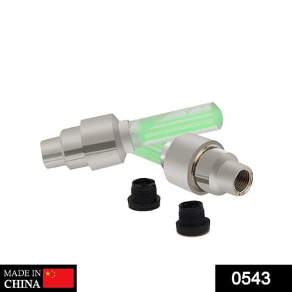 LED Flash Light lamp tyre Wheel Valve Sealing caps (2 Pc / Mix Color)
