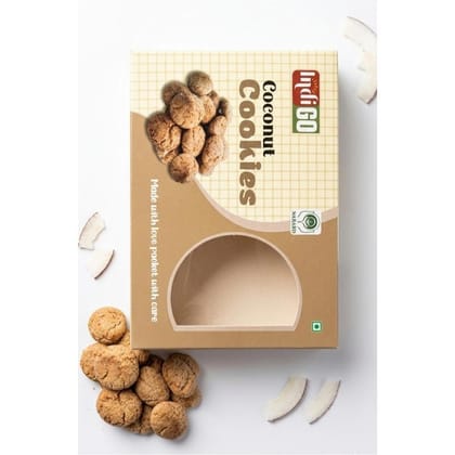 IndiGO Coconut Cookies - 150 gm - 150 gm - One pack of cookies IndiGO Coconut Cookies - 150 gm - 150 gm - One pack of cookies