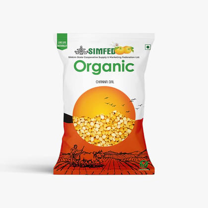 SIMFED Organic Chana Dal 1Kg